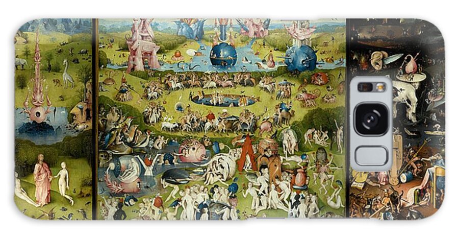 Hieronymus Bosch Galaxy Case featuring the painting The Garden Of Earthly Delights by Hieronymus Bosch