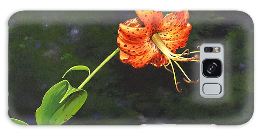 Turk's Cap Painting Galaxy S8 Case featuring the painting Turk's Cap #1 by Bob George