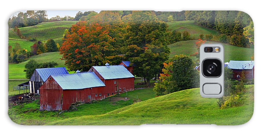 Reading Vermont Galaxy Case featuring the photograph Vermont's Jenne Farm #1 by John Vose