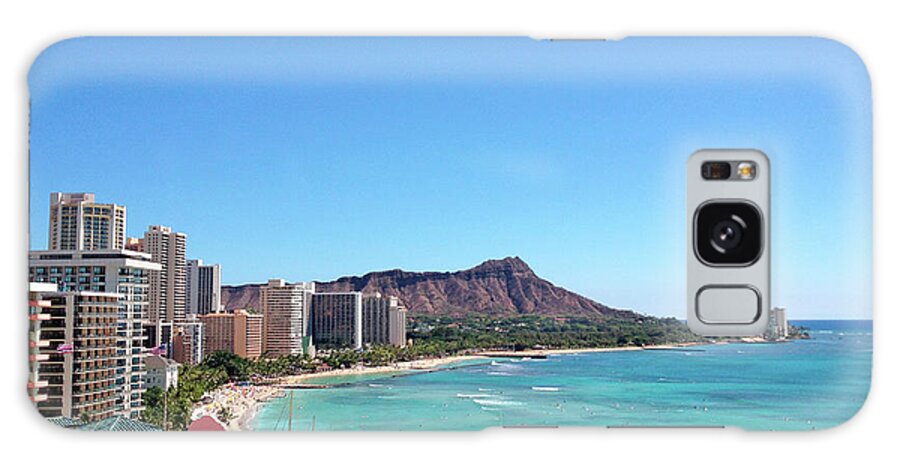 Tranquility Galaxy Case featuring the photograph Waikiki Beach #1 by M Swiet Productions