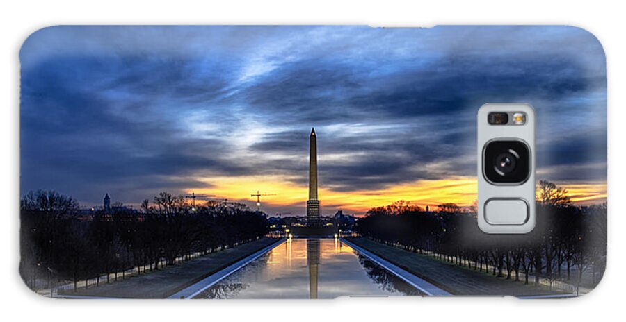 Washington Monument Galaxy Case featuring the photograph Washington Monument #1 by Daniel Potter
