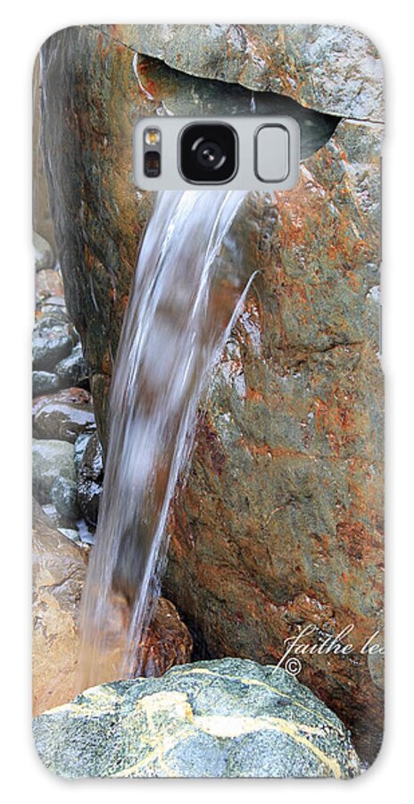 Bremerton Waterfront Galaxy S8 Case featuring the photograph Water and Rocks II by E Faithe Lester