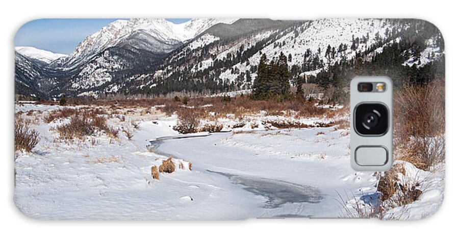 Colorado Galaxy Case featuring the photograph Winter at Horseshoe Park in Rocky Mountain National Park #1 by Fred Stearns