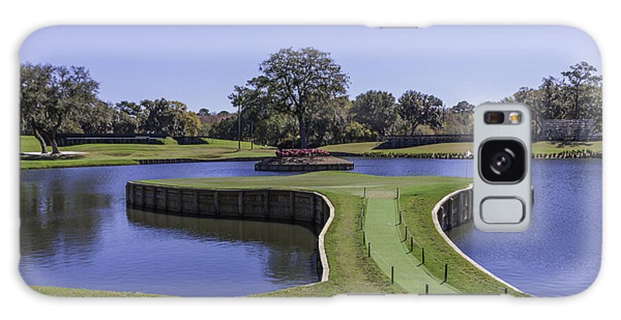 17th Galaxy S8 Case featuring the photograph 17th Hole or Island Green at TPC Sawgrass by Karen Stephenson