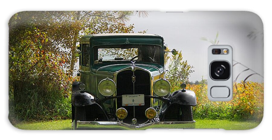 Car Galaxy Case featuring the photograph 1932 Frontenac 6-70 Sedan by Davandra Cribbie