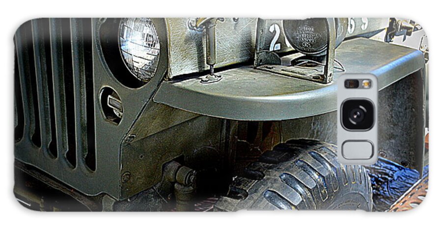 Ford Galaxy Case featuring the photograph 1942 Ford U.S. Army Jeep ll by Michelle Calkins