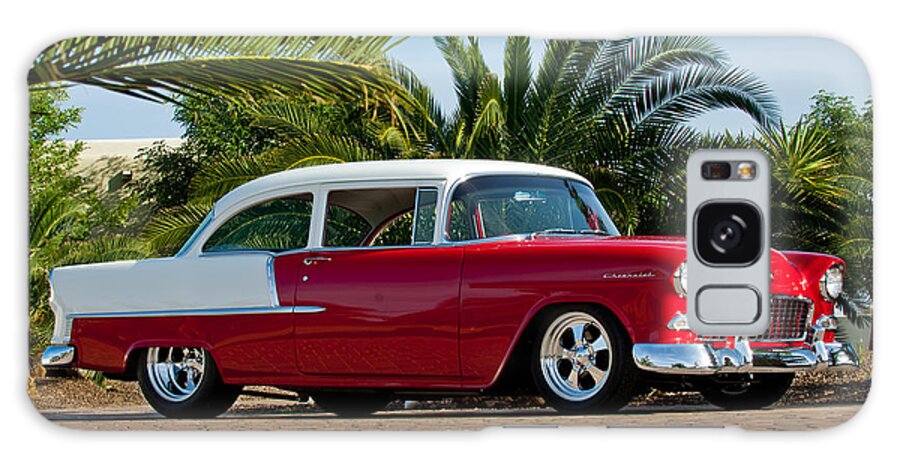 1955 Chevrolet 210 Galaxy S8 Case featuring the photograph 1955 Chevrolet 210 by Jill Reger