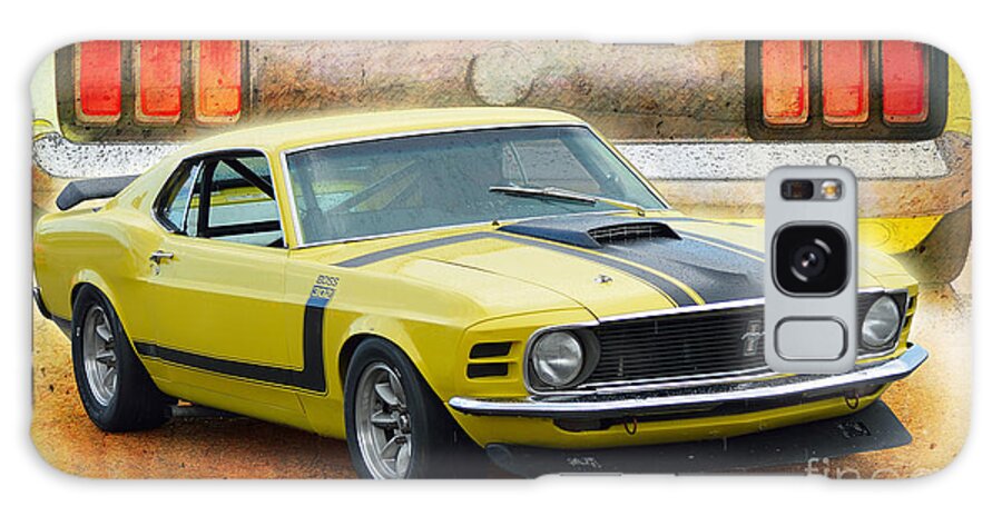 1970 Galaxy S8 Case featuring the photograph 1970 Boss 302 Mustang by Stuart Row