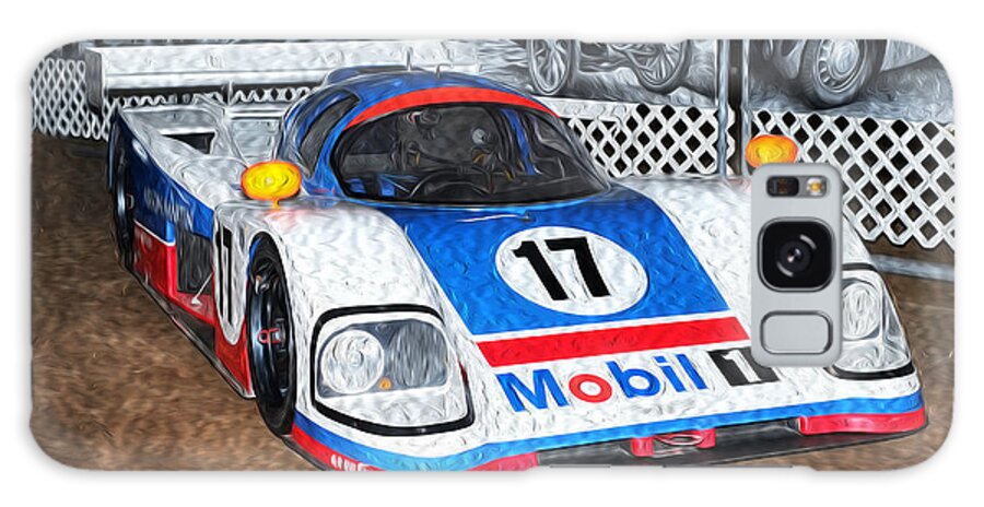 1989 Aston Martin Amr1/4 Galaxy S8 Case featuring the painting 1989 Aston Martin AMR1/4 by Klm Studioline