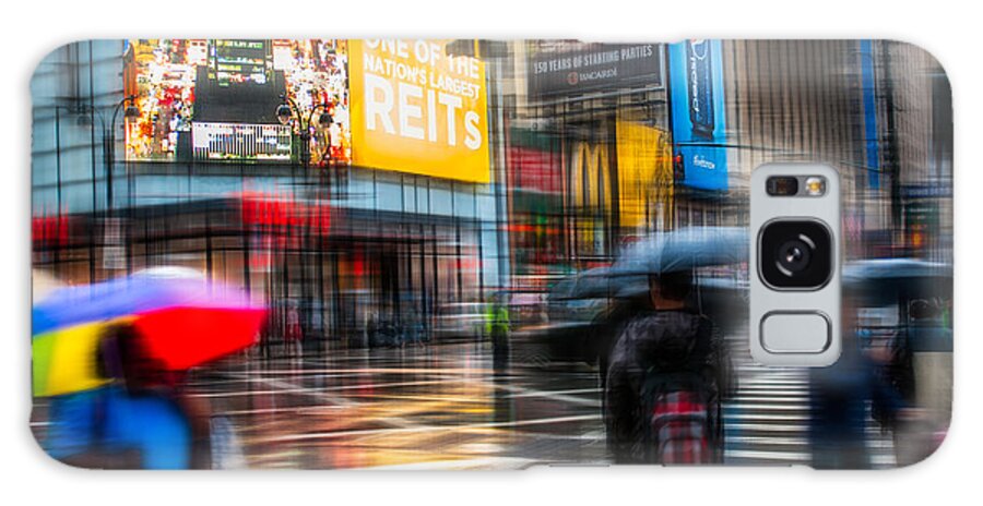 Nyc Galaxy S8 Case featuring the photograph A Rainy Day In New York #2 by Hannes Cmarits