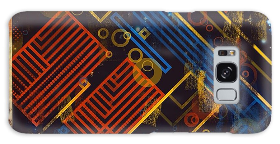 Abstract Galaxy Case featuring the photograph Abstract #2 by Anne Thurston