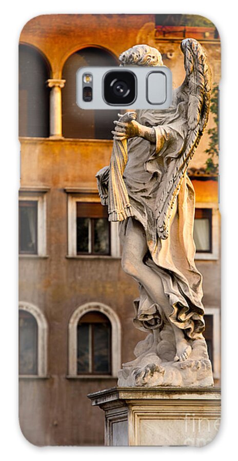 Angel Galaxy Case featuring the photograph Angel at Sunset by Brian Jannsen