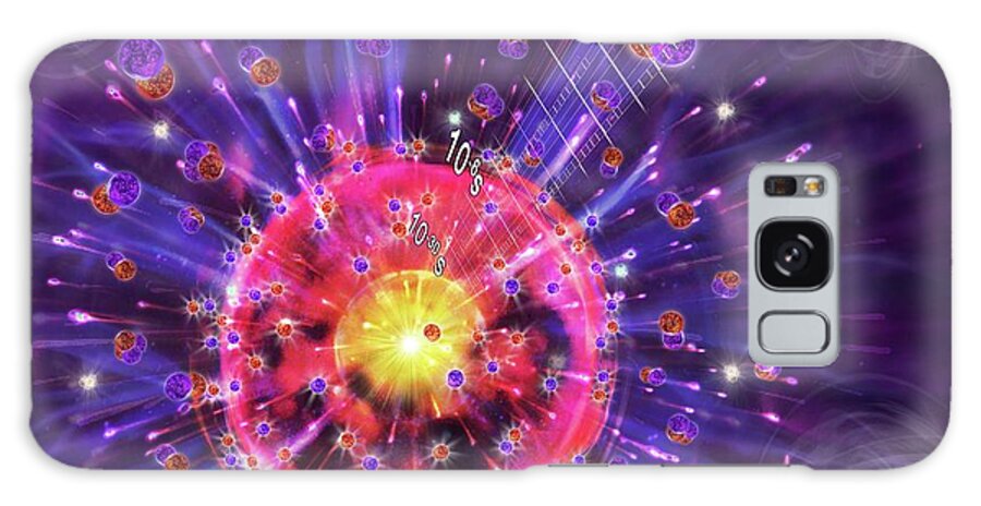 Big Bang Galaxy Case featuring the photograph Big Bang #2 by Harald Ritsch