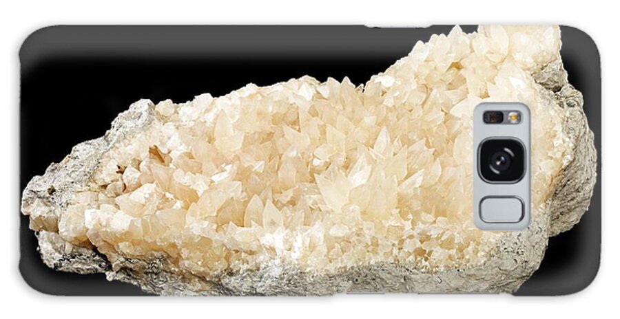 Calcite Galaxy Case featuring the photograph Calcite Crystals #2 by Pascal Goetgheluck/science Photo Library