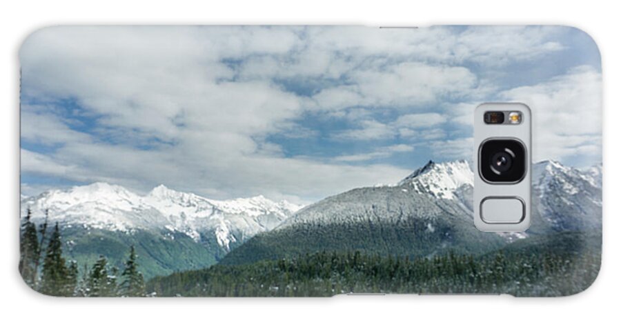 Nature Galaxy Case featuring the photograph Cascade Mountain Range In Washington #2 by Brandon Huttenlocher