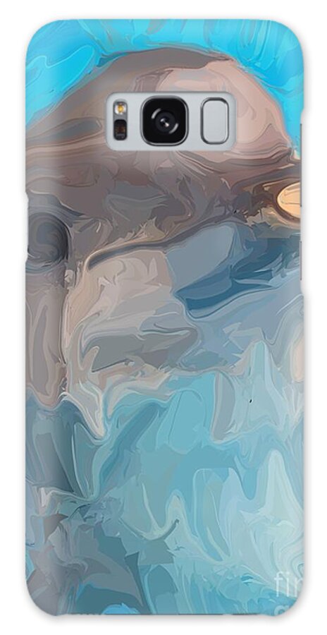 Dolphin Galaxy Case featuring the digital art Dolphin #2 by Chris Butler