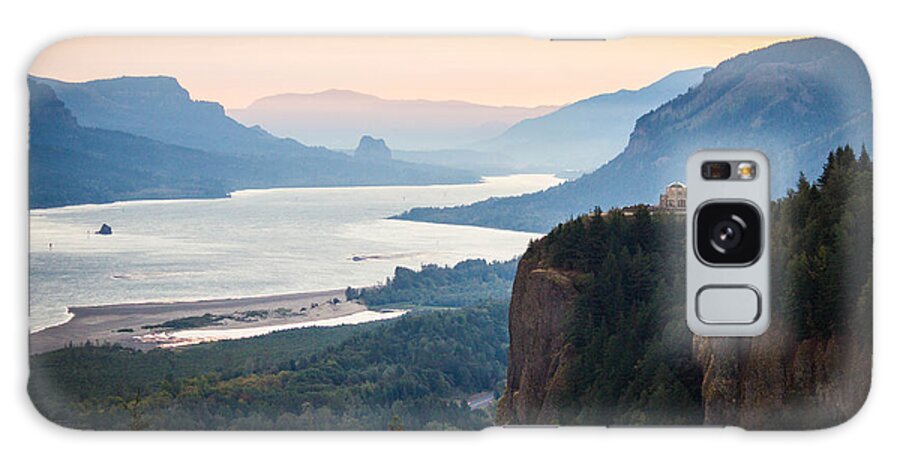 Columbia River Gorge Galaxy S8 Case featuring the photograph First Light #2 by Patricia Babbitt