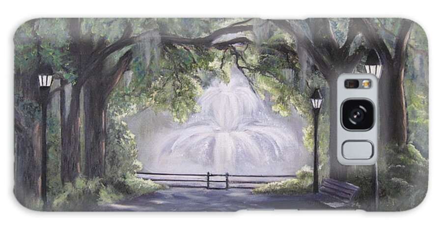  Galaxy S8 Case featuring the painting Forsythe Park by Roberta Rotunda