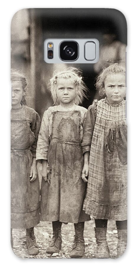 1911 Galaxy Case featuring the photograph Hine Child Labor, 1911 by Lewis Hine