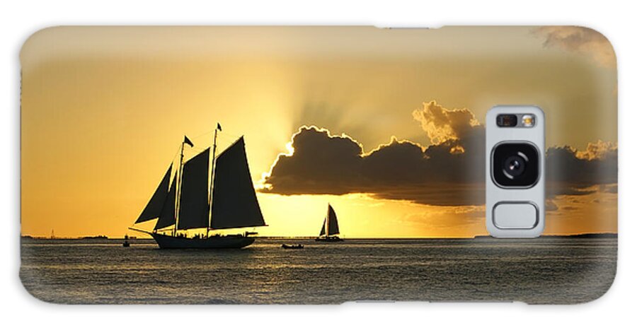 Key West Galaxy Case featuring the photograph Key West Sunset #2 by Olga Hamilton