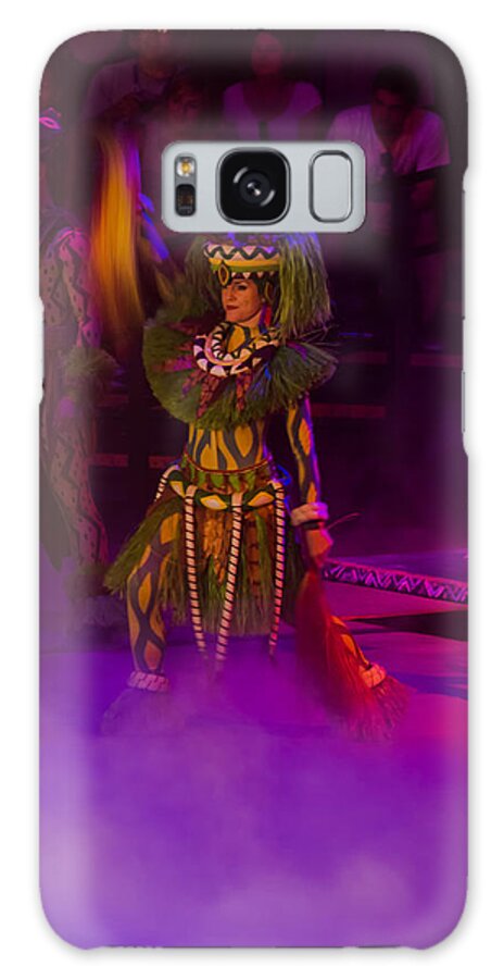 Lionking Galaxy S8 Case featuring the photograph Lion King Dancers #2 by Daren Johnson