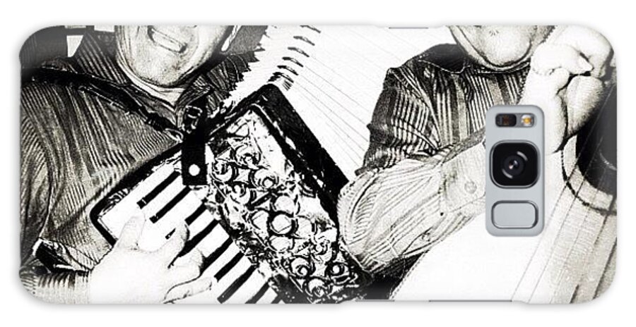 Bnw_demand Galaxy S8 Case featuring the photograph Musicos #2 by Natasha Marco