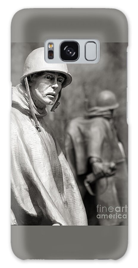 Statues Galaxy S8 Case featuring the photograph In Our Nation's Service by Geoff Crego