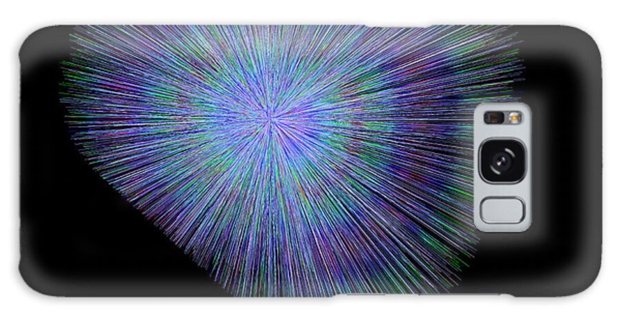 Particle Galaxy S8 Case featuring the photograph Particle Collision #2 by Cern/science Photo Library