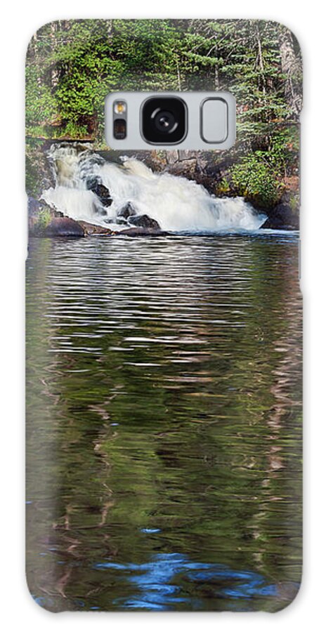 Waterfalls Galaxy S8 Case featuring the photograph Reflections of Tranquility #2 by Leda Robertson