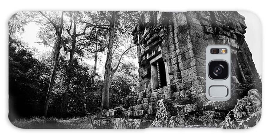 Angkor Wat Galaxy Case featuring the photograph Ruin at Angkor Wat #2 by Julian Cook