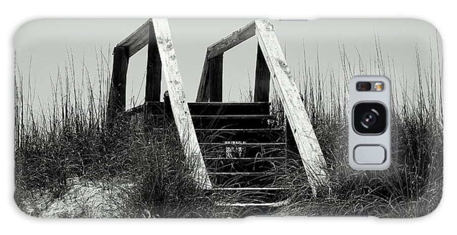 Beach Galaxy Case featuring the photograph Stairway To Heaven by Debra Forand