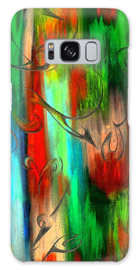 Abstract Galaxy Case featuring the photograph Sweet Dreams #2 by Artist RiA