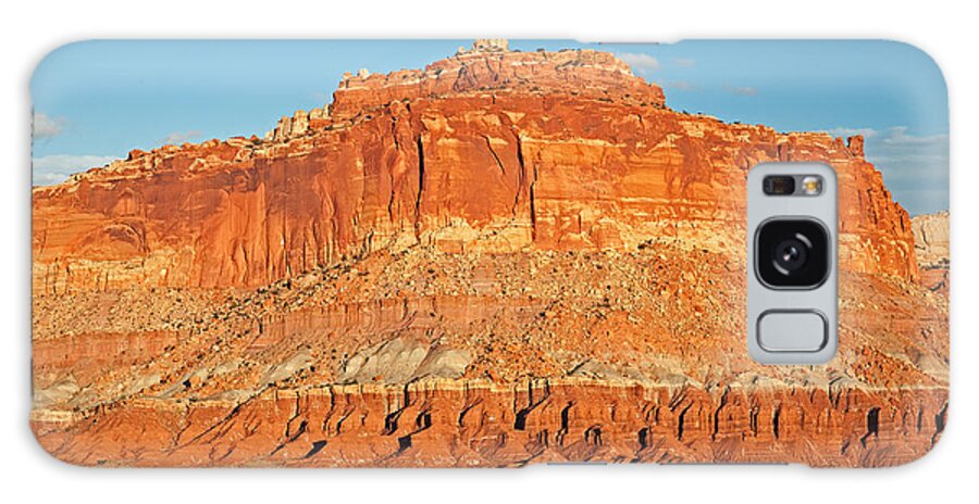 Autumn Galaxy Case featuring the photograph The Goosenecks Capitol Reef National Park #2 by Fred Stearns