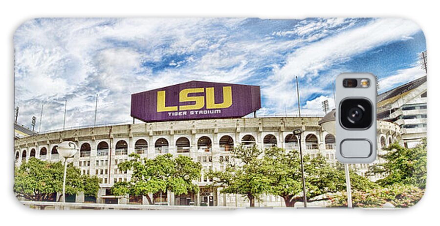 Tigers Galaxy Case featuring the photograph Tiger Stadium Panorama - HDR by Scott Pellegrin