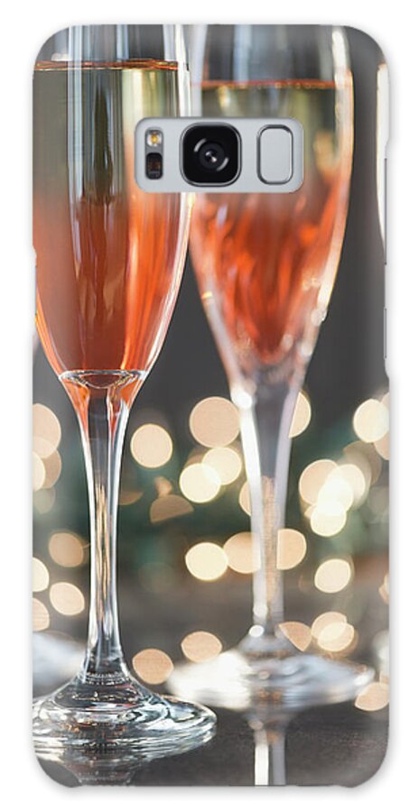 Celebration Galaxy Case featuring the photograph Usa, New Jersey, Jersey City, Champagne #2 by Jamie Grill