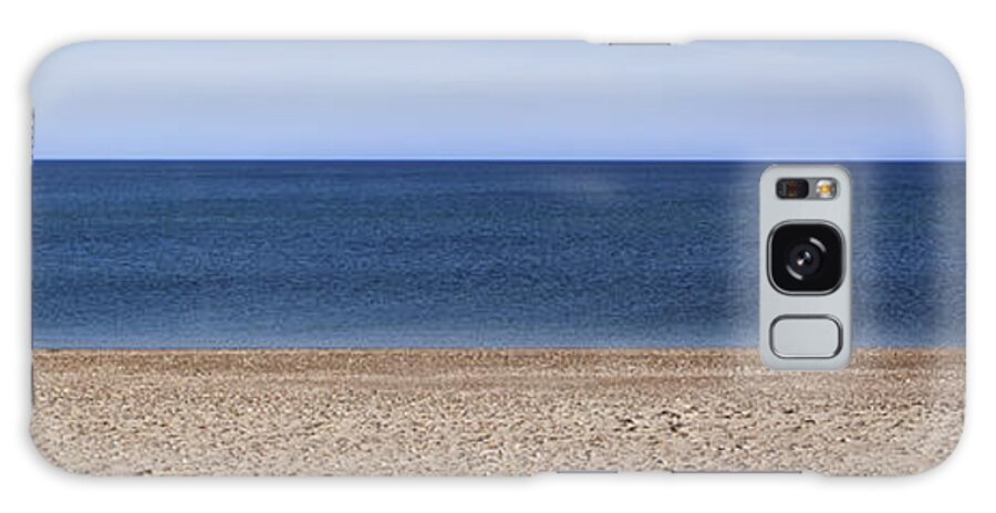Beach Galaxy Case featuring the photograph Color Bars Beach Scene by Charles Harden
