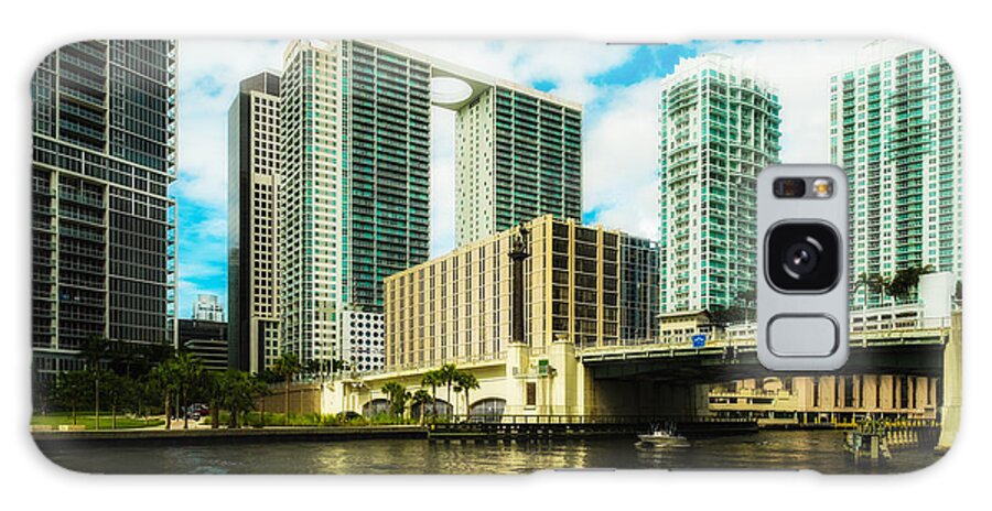 Architecture Galaxy Case featuring the photograph Downtown Miami by Raul Rodriguez