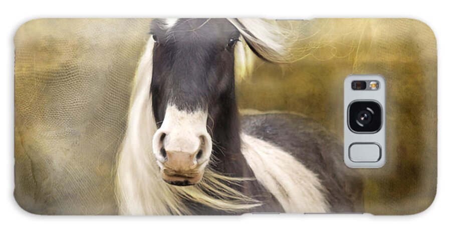  Horse Galaxy Case featuring the photograph Welsh Cob #3 by Ang El