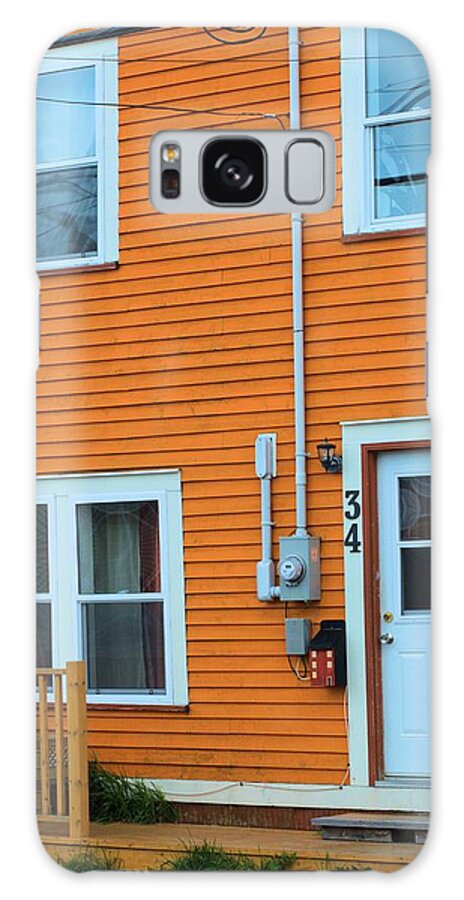 Orange House Galaxy Case featuring the photograph 34 by Douglas Pike
