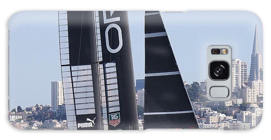 Ac34 Galaxy Case featuring the photograph America's Cup 34 #69 by Steven Lapkin