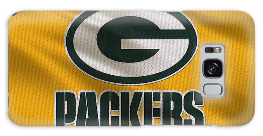 Packers Galaxy Case featuring the photograph Green Bay Packers Uniform by Joe Hamilton