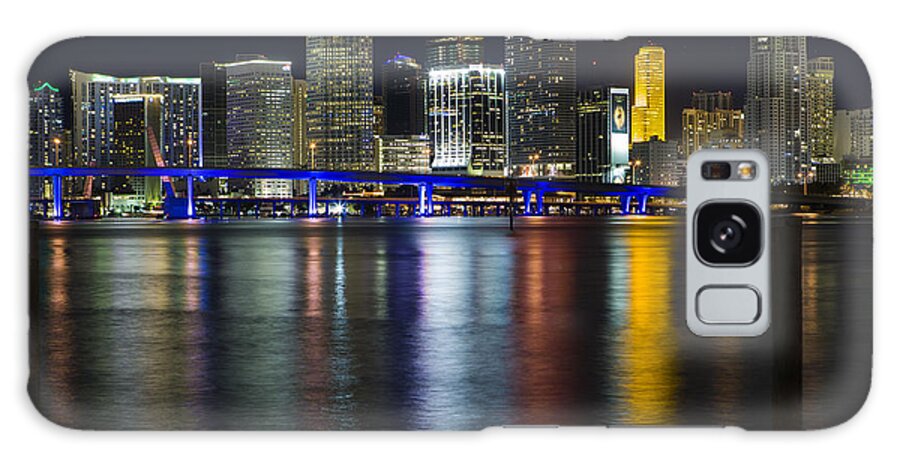 Architecture Galaxy Case featuring the photograph Miami Downtown Skyline #4 by Raul Rodriguez