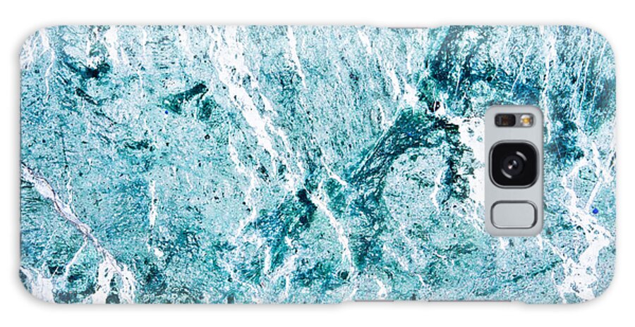 Abstract Galaxy Case featuring the photograph Stone background #4 by Tom Gowanlock