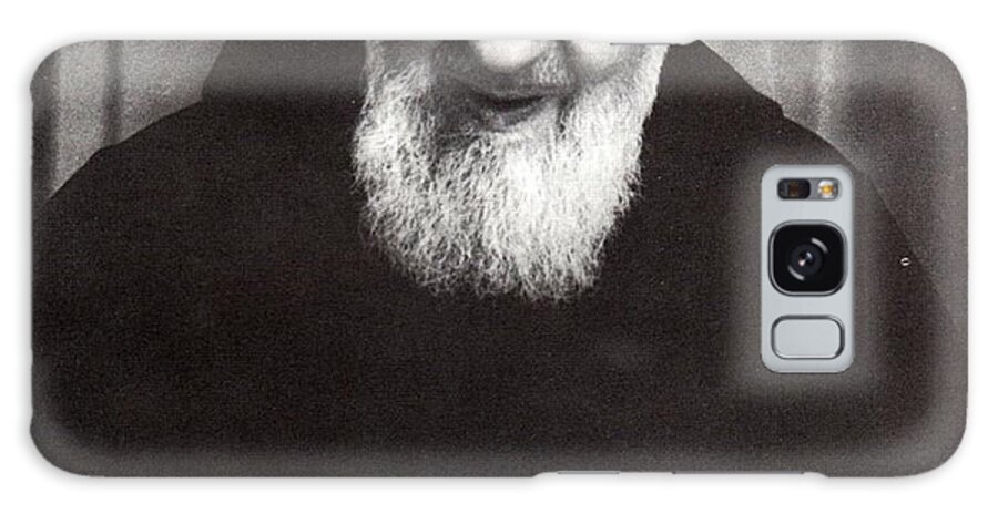 Father Galaxy Case featuring the photograph Padre Pio #41 by Archangelus Gallery