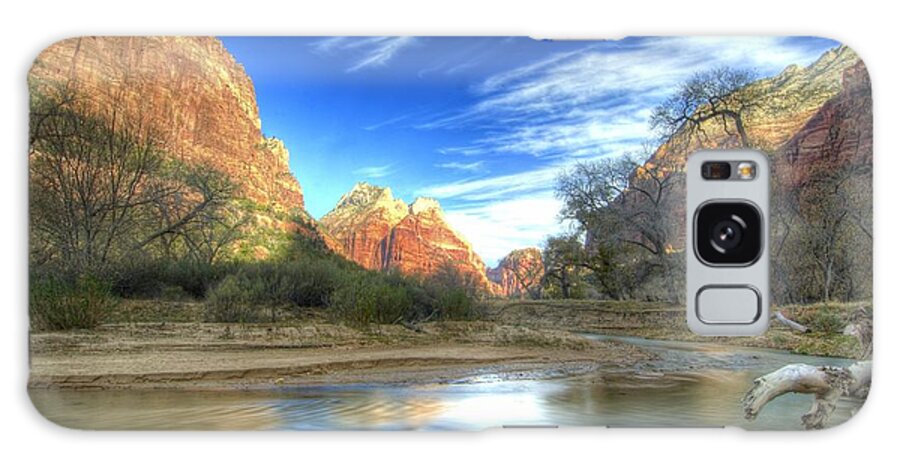 Zion Galaxy Case featuring the photograph Zion #42 by Marc Bittan