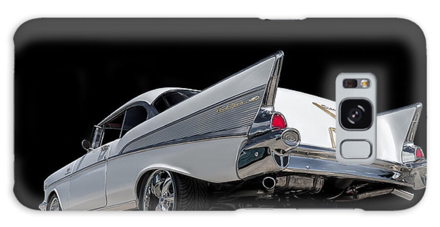 57 Chevy Galaxy Case featuring the digital art '57 Bel Air by Douglas Pittman