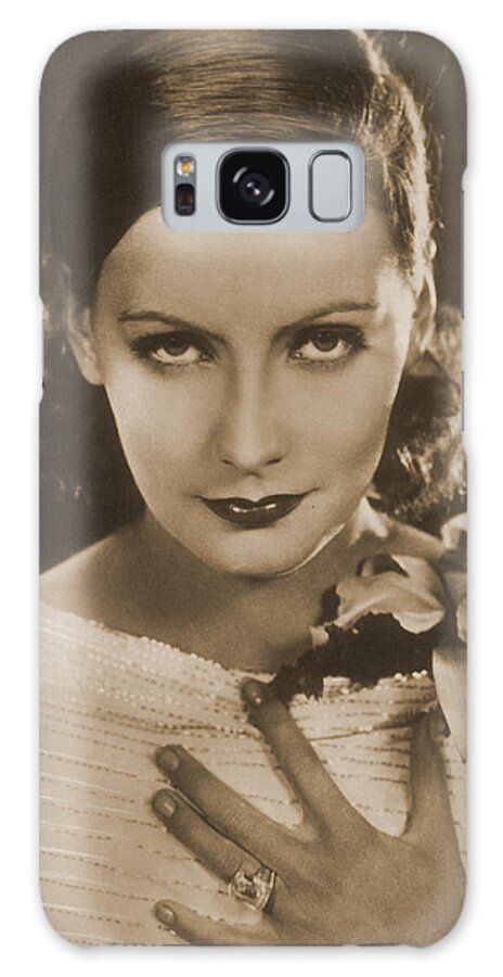 Entertainment Galaxy Case featuring the photograph Greta Garbo, Hollywood Movie Star #1 by Photo Researchers