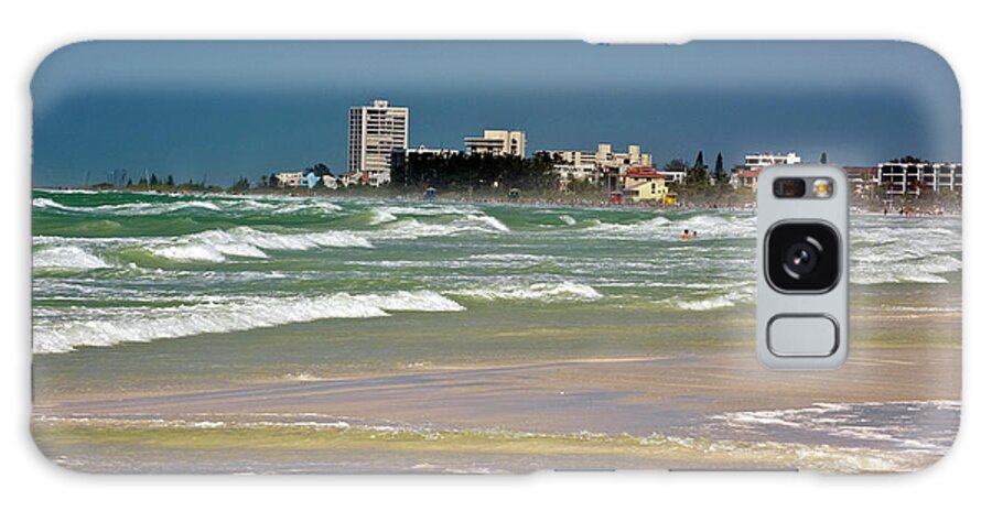 America Galaxy Case featuring the photograph USA, Florida, Sarasota, Crescent Beach #7 by Bernard Friel