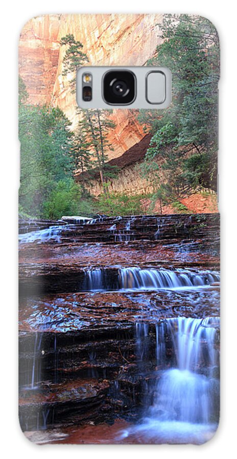 Scenics Galaxy Case featuring the photograph Zion Canyon National Park #7 by Michele Falzone