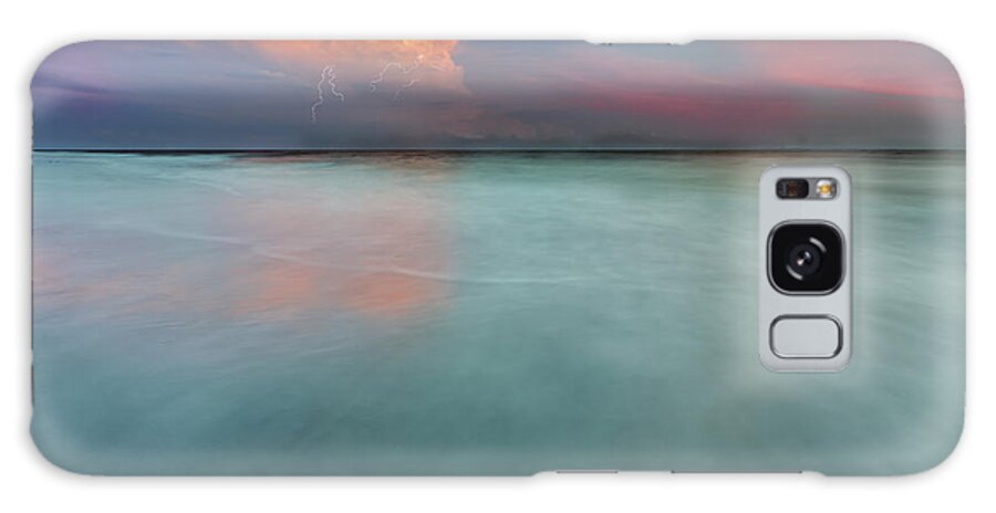 Atlantic Ocean Galaxy Case featuring the photograph Sunset on Hilton Head Island #8 by Peter Lakomy